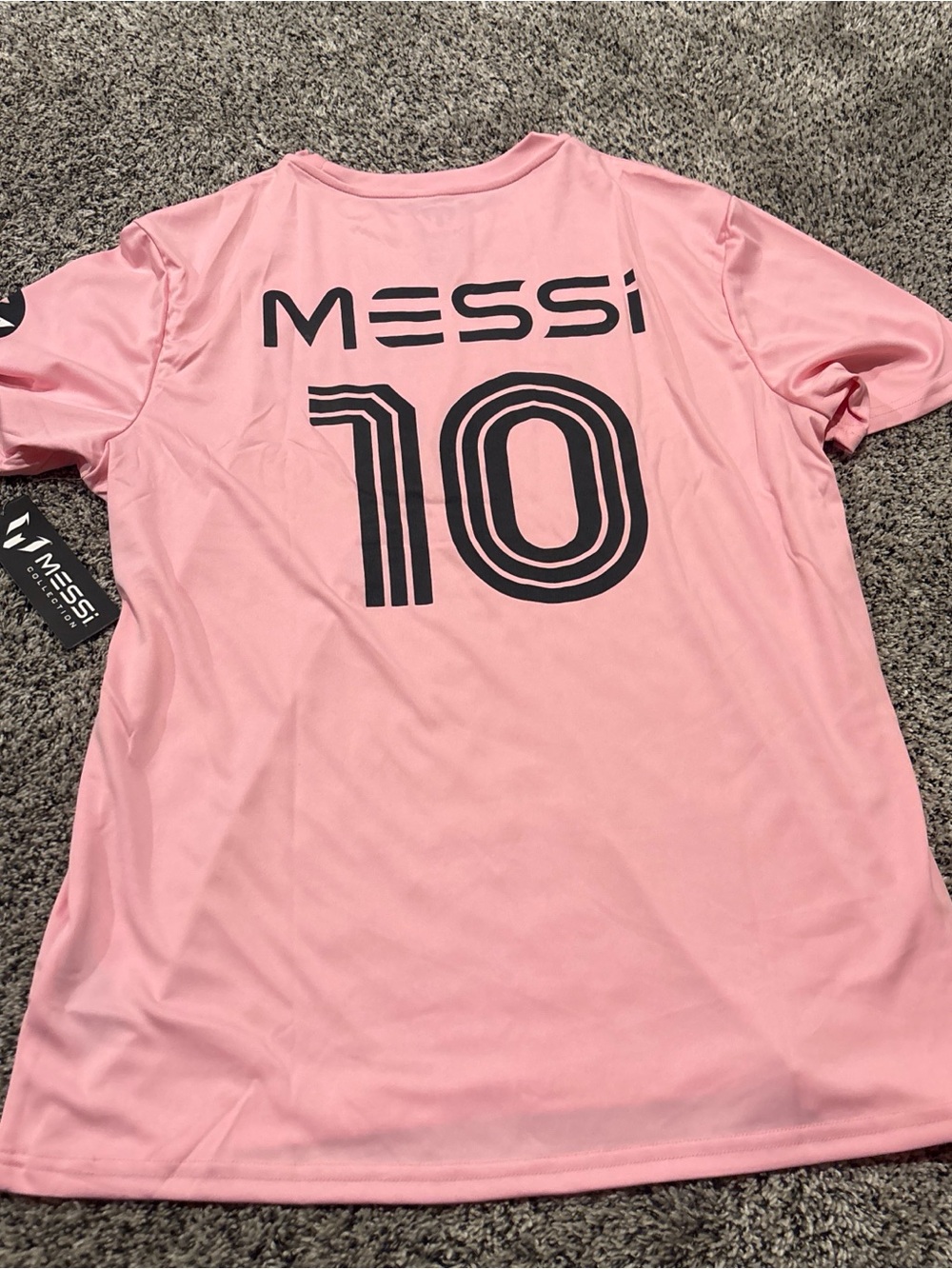 Collection B Pink Messi Collection Jersey